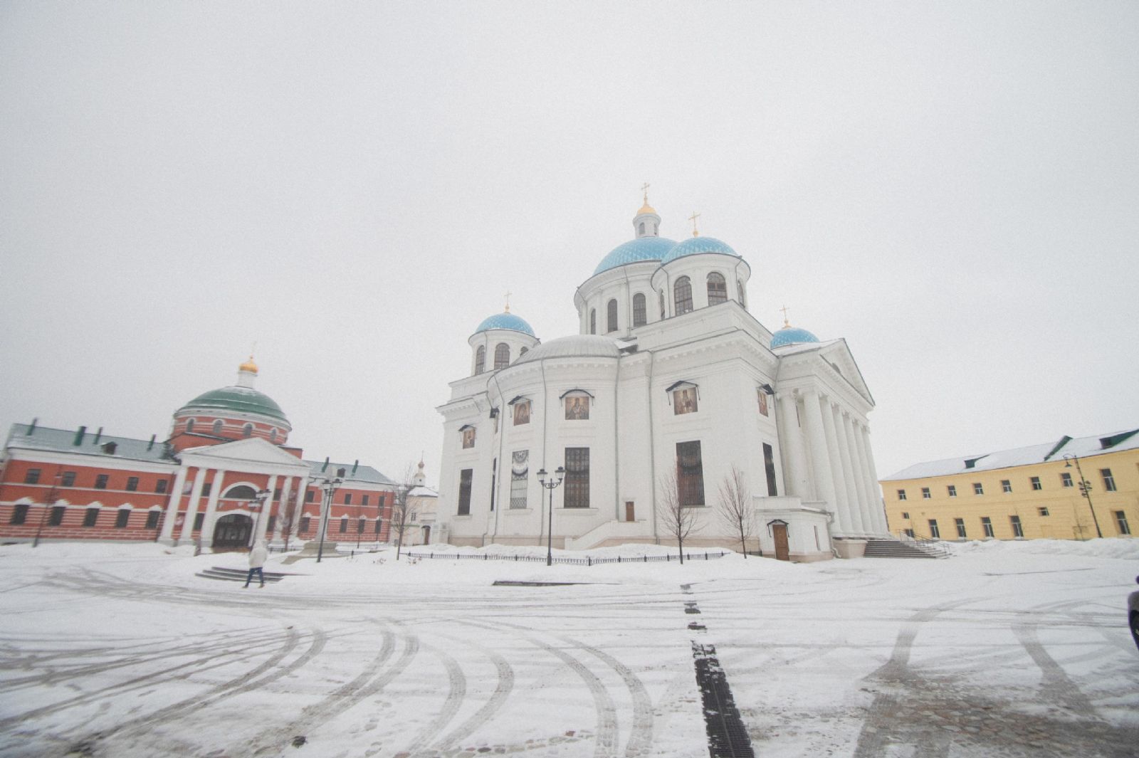 Храм Казань зима