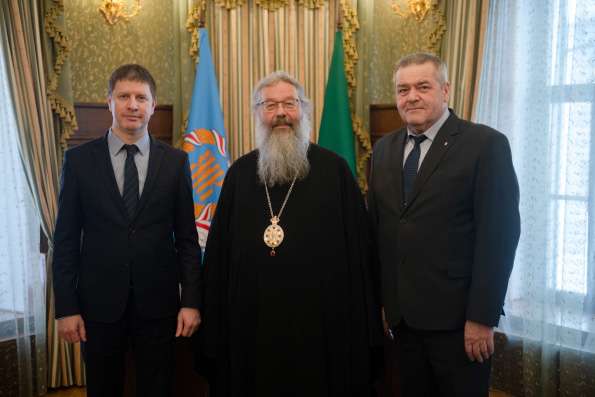 Митрополит Кирилл встретился с представителями УФСИН по Республике Татарстан