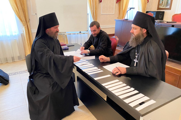 В Раифском монастыре продолжают работу курсы базовой подготовки в области богословия для монашествующих