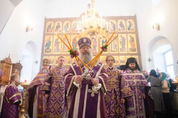Митрополит Кирилл возглавил престольный праздник в Евдокиевском храме города Казани