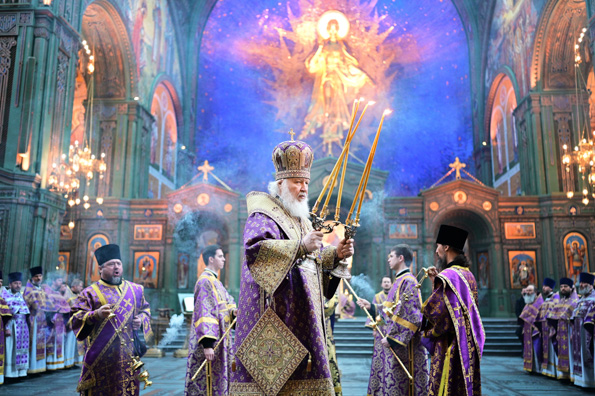 Слово Святейшего Патриарха Кирилла в Неделю 4-ю Великого поста после Литургии в главном храме Вооруженных сил РФ