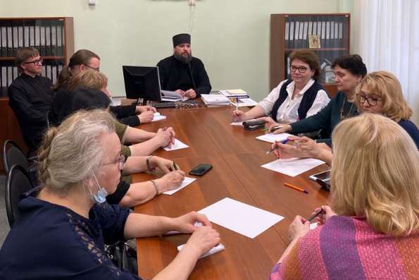 Состоялось совещание представителей отдела религиозного образования Казанской епархии с представителями Министерства образования РТ
