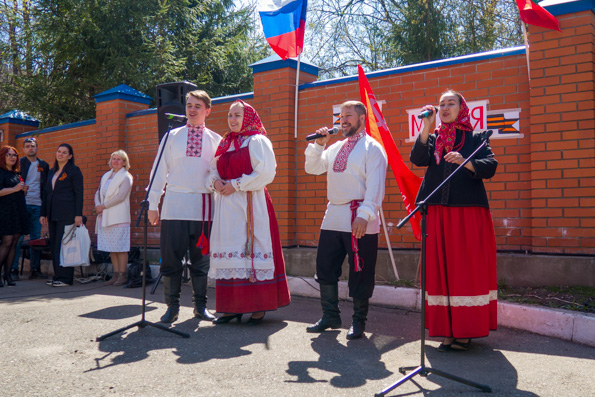 В Успенском храме города Казани состоялось праздничное мероприятие, посвящённое Дню Победы