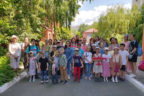 Воспитанники воскресных школ Казани и Набережных Челнов посетили остров-град Свияжск