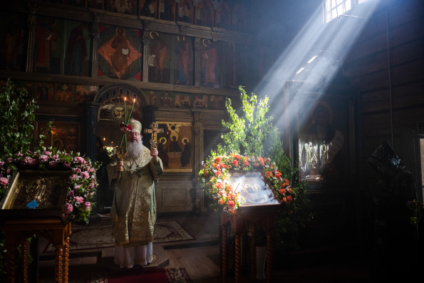 Митрополит Кирилл возглавил престольные торжества в Троицком храме Свияжска