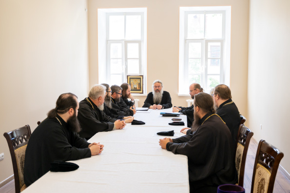 Митрополит Кирилл возглавил заседание Совета Казанской епархии