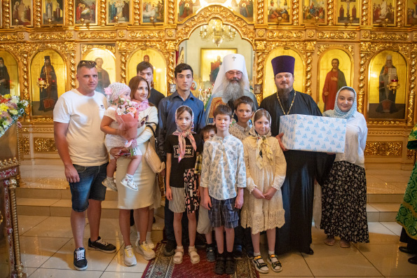 В День семьи, любви и верности состоялось чествование многодетных семей Казанской епархии