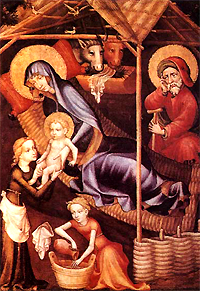 Рождество Христово. Зальцбург. Начало XV века