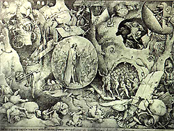 Сошествие во ад. Питер Брейгель. XVI век