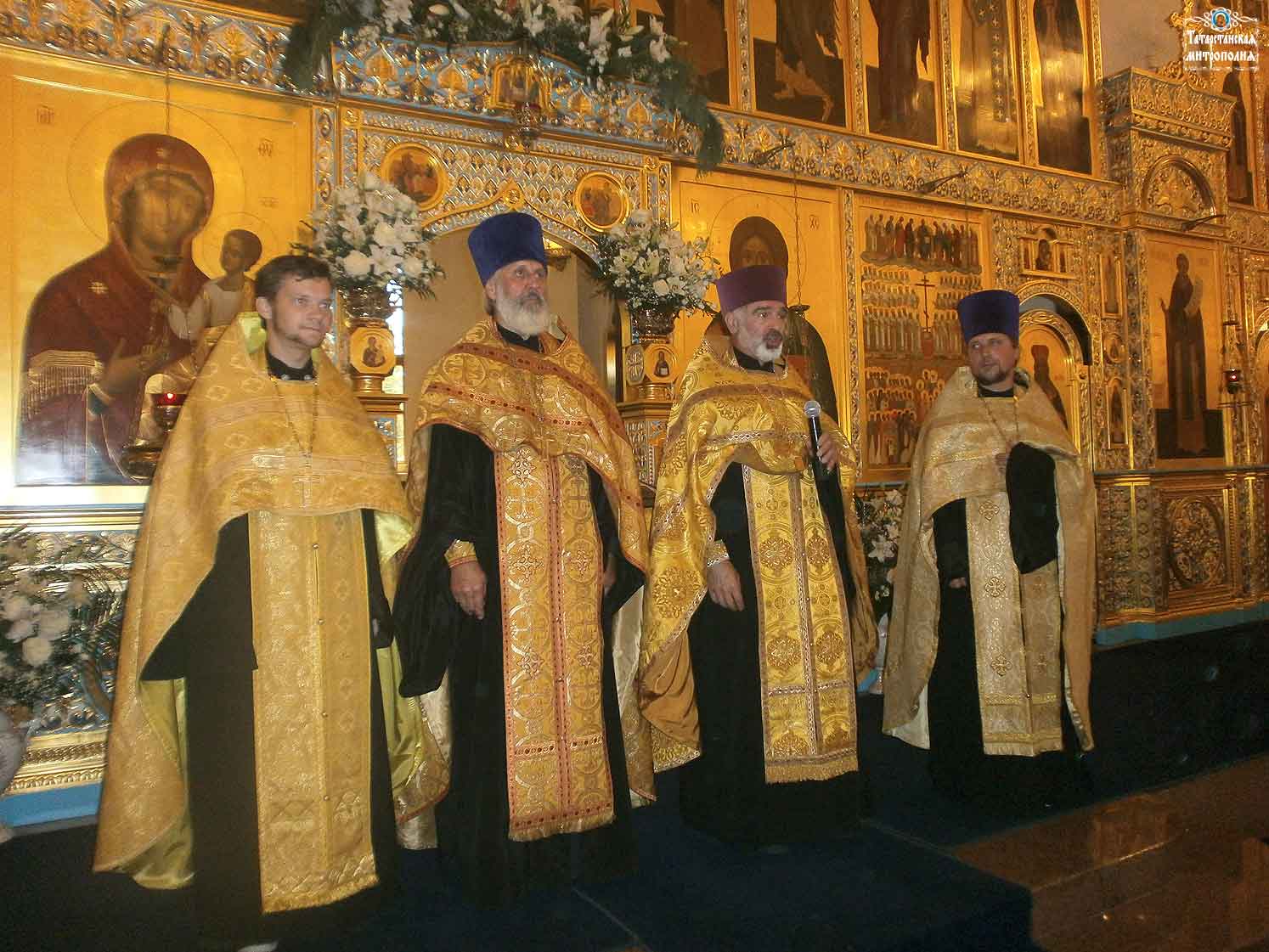 Клирик епархии принял участие во встрече Креста Андрея Первозванного (фото)